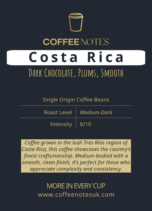 Costa Rica - Single Origin - Fresh Roasted Coffee Beans