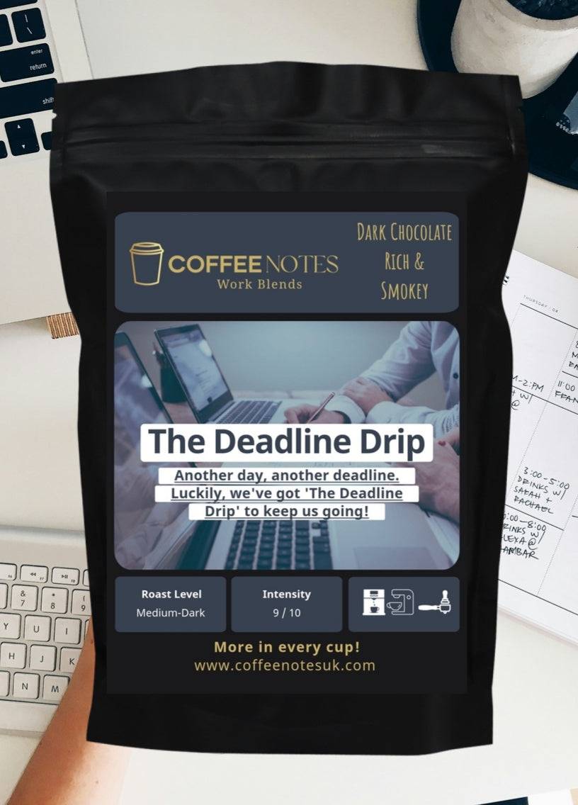 The Deadline Drip - Strong Coffee for High-Pressure Work | Coffee Notes