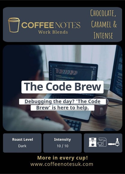The Code Brew - High-Caffeine Coffee Beans for Focused Work | Coffee Notes