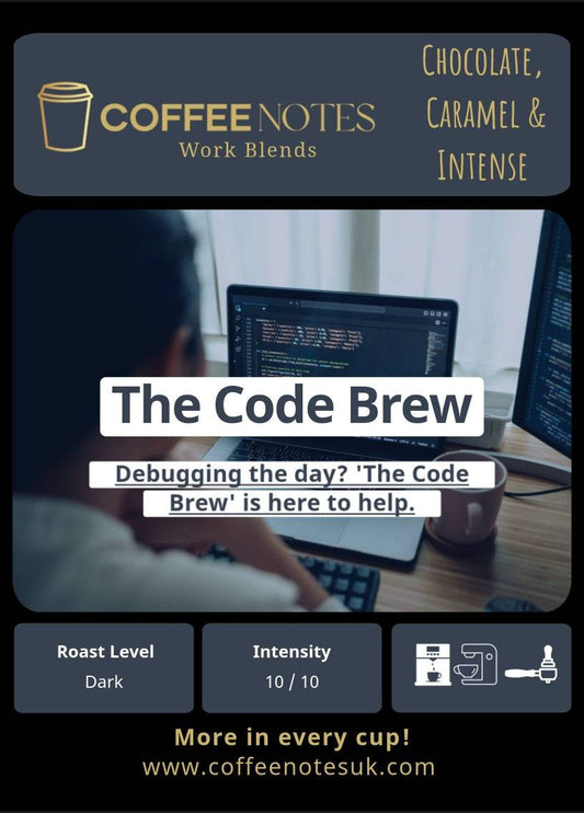The Code Brew - High-Caffeine Coffee Beans for Focused Work | Coffee Notes